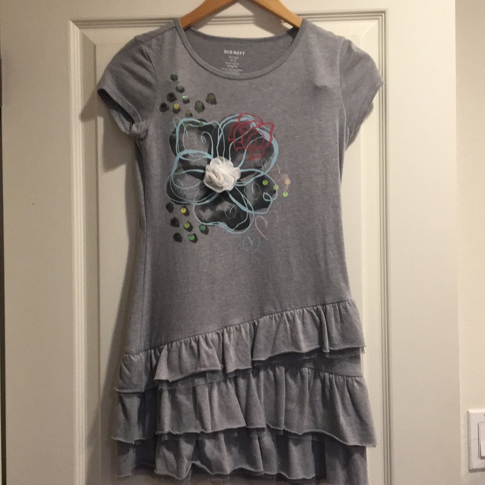 old navy gray dress